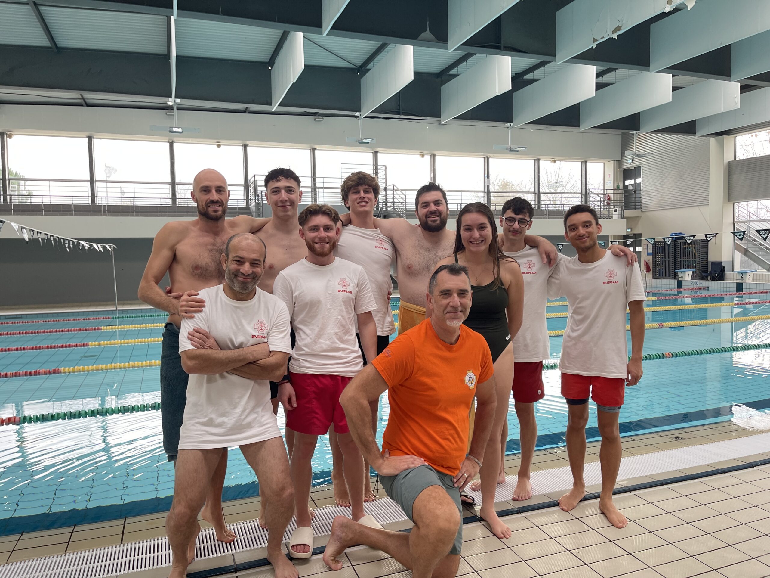 BPJEPS valident leur formation d'Encadrant Aisance Aquatique