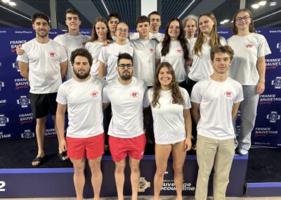 photo de groupe du CSSM lors des Championnats de France N1 2026