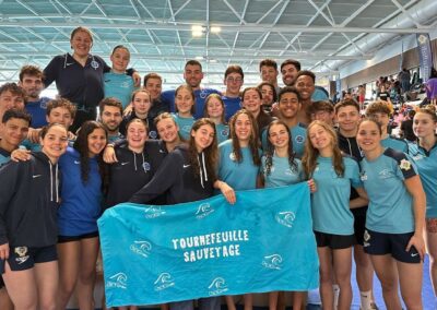 photo de groupe du TSN lors des Championnats de France N1 2026